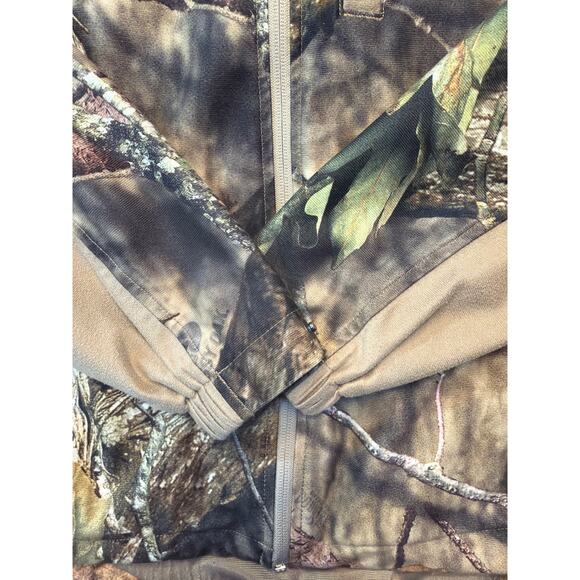 Rustic Ridge Mossy Oak Camo Hooded Jacket Pink Accessories Womans XS - Picture 4 of 12